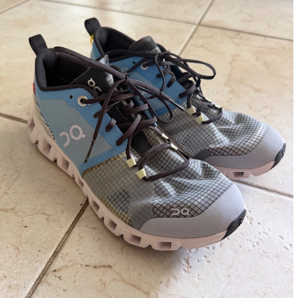 On Running Cloud X 3 AD Women's Shoes Glacier Iron Blue Grey Sneakers EU37